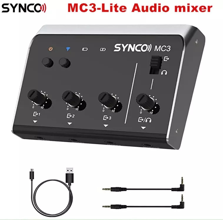 Photography Videos Free - Synco MC3 Lite 오디오 믹서 4채널