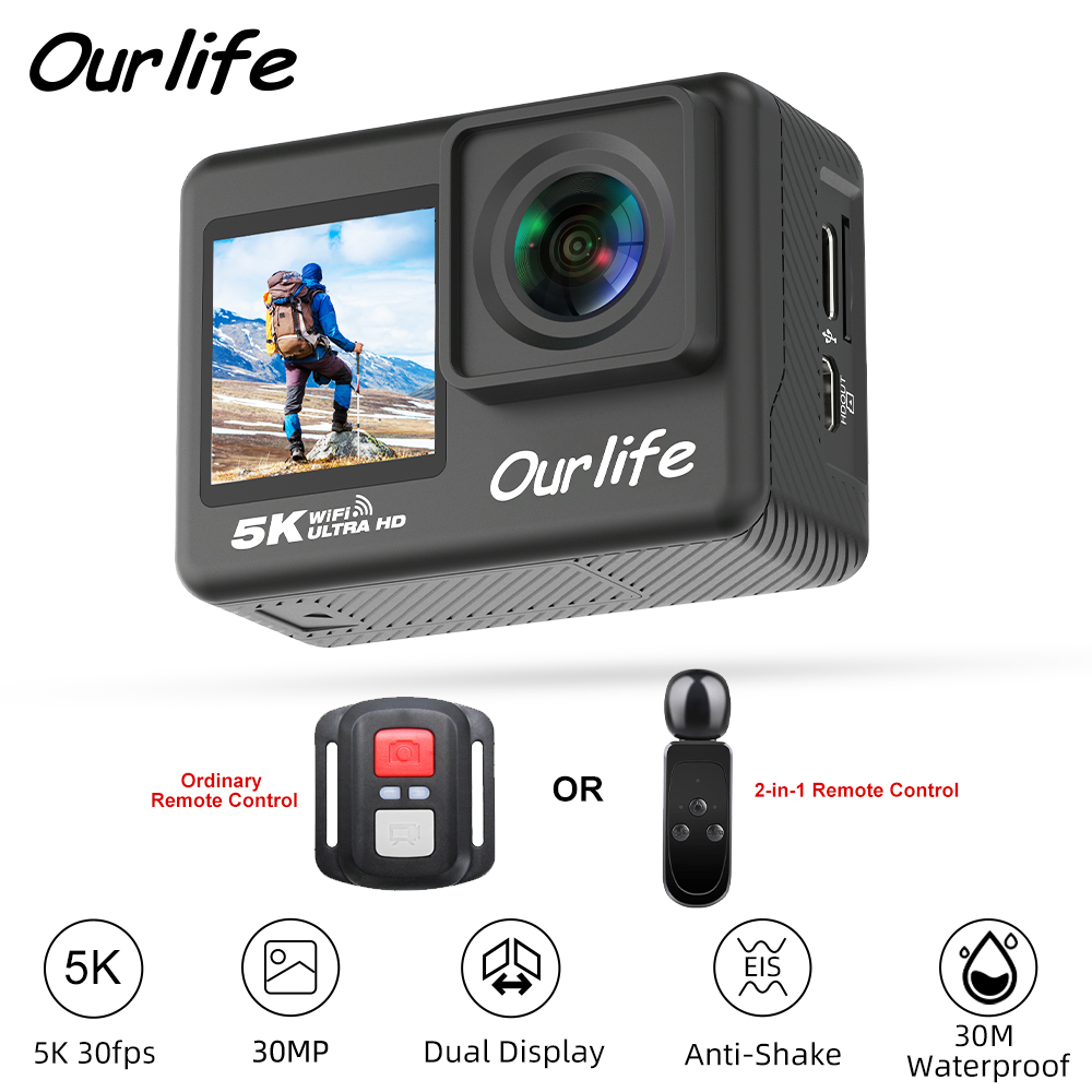 Ourlife 5K30FPS 액션 카메라 2.0인치 터 - Photographic Memory 리뷰 및 가격