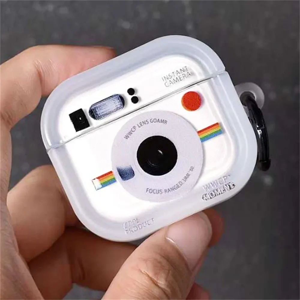 개성 넘치는 귀여운 만화 카메라 패턴 에어팟 2 3 4 - Photography Cheat Sheet 리뷰 및 가격